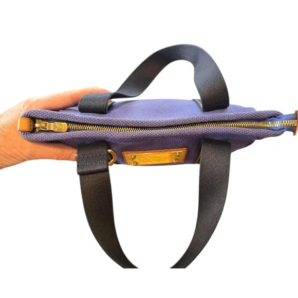 Louis Vuitton Antigua Cabas PM Blue Canvas Tote Handbag - Picture 5 of 16